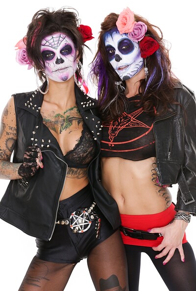 Gia DiMarco and Bonnie Rotten in BTS-Obedience School from 