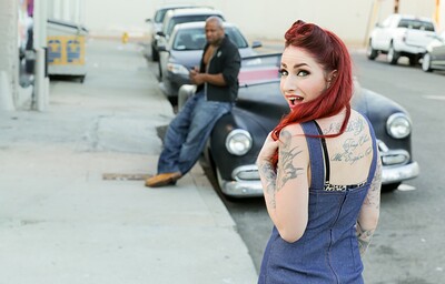 Sheena Rose and Prince Yahshua in Sheena Rose Cruises For Black Cock, Scene #01 from 
