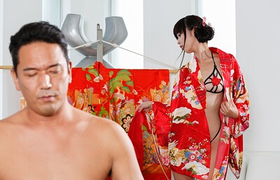 Marica Hase and Takuo in Showdown In Little Takuo Part 1, Scene #01 from 