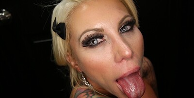 Lolly Ink in Lolly's First Glory Hole Video, Scene #01 from 