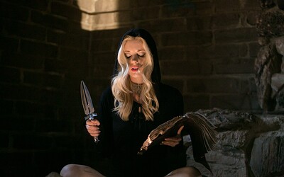 Dahlia Sky and Charlotte Stokely in Clairvoyance: Part One, Scene #01 from 