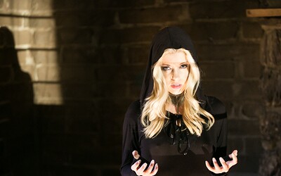 Dahlia Sky and Charlotte Stokely in Clairvoyance: Part One, Scene #01 from 