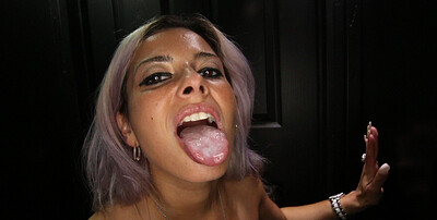 Alana Luv in Alana First Gloryhole Video, Scene #01 from 