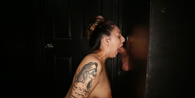 Courtney Loxx in Courtney's Fourth Gloryhole Video, Scene #01 from 