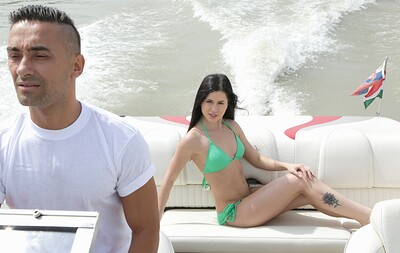 Cassie Right and Mugur in Ride My Boat from 
