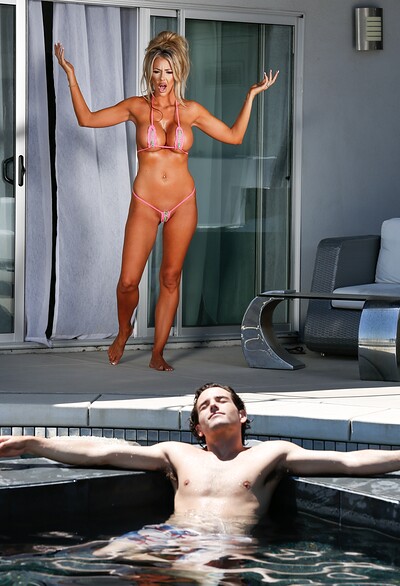 Courtney Taylor and Tyler Nixon in Neighbor's Snobby Wife, Scene #01 from 