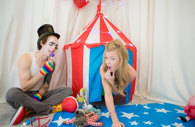 Nicole Clitman and Owen Gray in Creepy Ass Clown's Perverted Circus from 