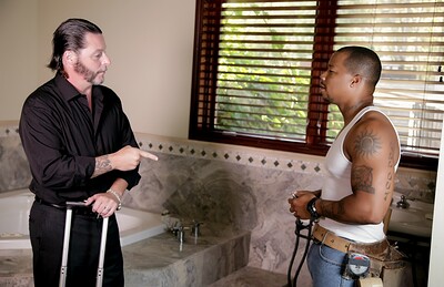 Scarlet De Sade and Jack Vegas in Seduced By The Boss's Wife - Scarlet De Sade & Dirk Huge from 