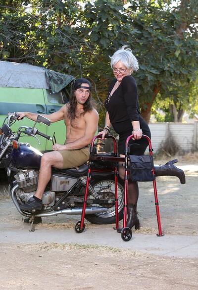 Kelly Leigh and T Stone in Horny Grannies Love To Fuck #12 - Scene 1 from 
