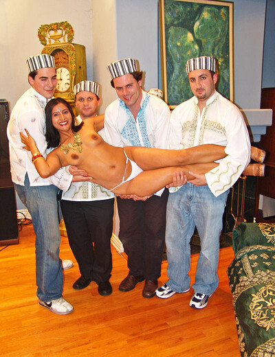Curry Cream Pie Gang Bang, Scene #03