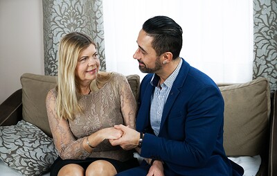 Samantha and Mugur in Dick For Sale from 