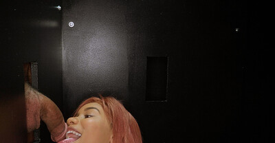 Jenna Foxx in Jenna's First Gloryhole Video, Scene #01 from 