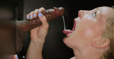 Anastasia Rose and Madison M in Madison M's First Gloryhole Video, Scene #01 from 