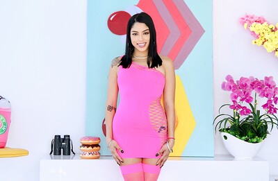 Vanessa Sky in Latina Vanessa's Gaping Anal Sodomy from