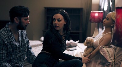 Whitney Wright and Tommy Pistol in Future Darkly: The Aura Doll, Scene #01 from 