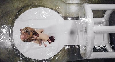 Maya Kendrick and Derrick Pierce in Future Darkly: The Breeding Pod, Scene #01 from 