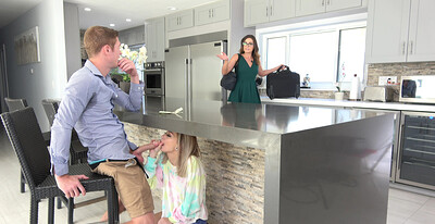 Chloe Temple and Oliver Flynn in Stop Stepsis, Mom is Right There!, Scene #01 from 