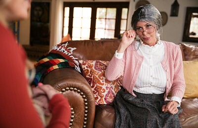 Alexis Fawx and Marykate Moss in Mrs. Doubtfucker: A Mrs. Doubtfire Parody, Scene #01 from 