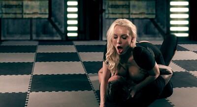Kenzie Taylor and Quinton James in CAPTAIN MARVEL XXX: AN AXEL BRAUN PARODY Scene 1 from