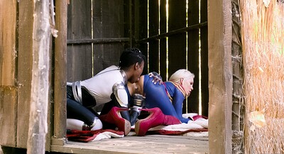 Kenzie Taylor and Ana Foxxx in CAPTAIN MARVEL XXX: AN AXEL BRAUN PARODY Scene 5 from 
