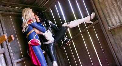 Kenzie Taylor and Ana Foxxx in CAPTAIN MARVEL XXX: AN AXEL BRAUN PARODY Scene 5 from 