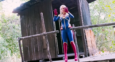 Kenzie Taylor and Ana Foxxx in CAPTAIN MARVEL XXX: AN AXEL BRAUN PARODY Scene 5 from 