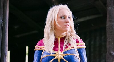 Kenzie Taylor and Ana Foxxx in CAPTAIN MARVEL XXX: AN AXEL BRAUN PARODY Scene 5 from 