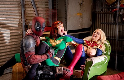 Kenzie Taylor and Lacy Lennon in CAPTAIN MARVEL XXX: AN AXEL BRAUN PARODY Scene 6 from