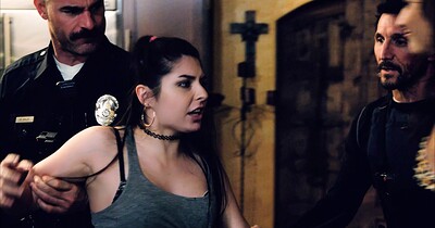 Keira Croft and Silvia Saige in Family Dispatch Unit: Foster Freaks from 