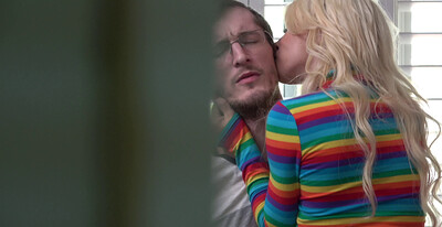 Kenzie Reeves and Levi Cash in Caught With My Step-Brother and Fucked By Step-Daddy, Scene #01 from