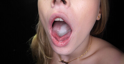 Anna Claire Clouds in Anna's First Gloryhole Video, Scene #01 from 