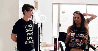 Kylie Le Beau and Casey Kisses in We Like Girls - Casey & Kylie from 