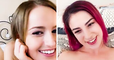Scarlett Sage and Kristen Scott in Not Before The Wedding!, Scene #01 from