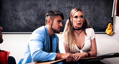 Aiden Ashley and Dante Colle in BackSeat Driving School - Part 2 from 