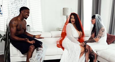 Samantha Mack and Isiah Maxwell in Wild Wedding: Banging The Bride from 