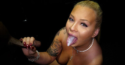 London Rose in London R's First Gloryhole Video, Scene #01 from 