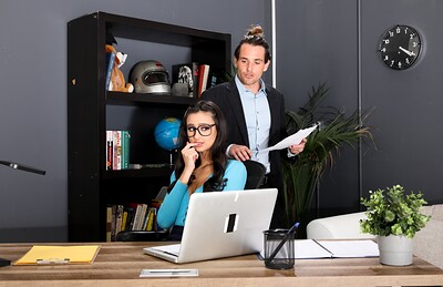 Eliza Ibarra and Tyler Nixon in Office ASS-istants - Eliza Ibarra & Tyler Nixon from