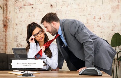 Vina Sky and Will Pounder in Office ASS-istants - Vina Sky & Will Pounder from