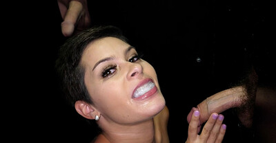 Nicole Aria in Nicole A's First Gloryhole Video, Scene #01 from 