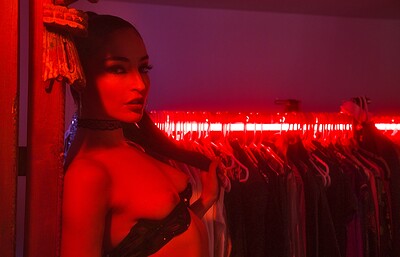 Emily Willis and Seth Gamble in The Red Room - Scene 1 from 