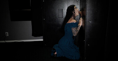 Lydia Black in Lydia's Second Gloryhole Video, Scene #01 from