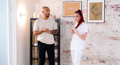 April Snow and Oliver Davis in Calling Her Bluff, Scene #01 from 