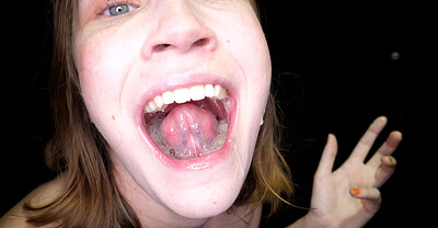 Claire Roos in Claire's First Gloryhole Video, Scene #01 from 
