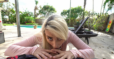 Indica Monroe and Tyler Steel in Indica Smokes Cock, Scene #01 from