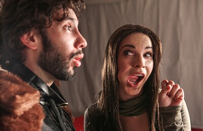 Dana DeArmond and Tommy Pistol in Game Of Bones - A Parody - Scene 2 from