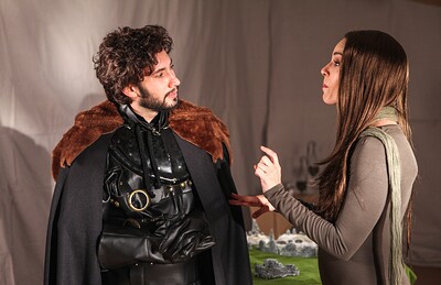 Dana DeArmond and Tommy Pistol in Game Of Bones - A Parody - Scene 2 from