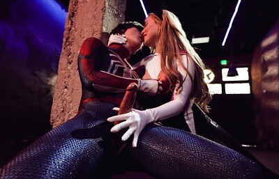 Blake Blossom and Tyler Cruise in SPIDEYPOOL XXX: An Axel Braun Parody - Scene 3 from 