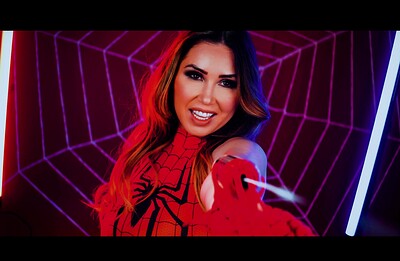 Kianna Dior and Jonni Darkko in Kianna Dior Halloween SpiderGirl Parody, Scene #01 from 