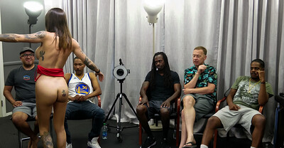 Anna Chambers and Scotty P in Gangbang Creampie 355 Interview With Anna Chambers, Scene #01 from