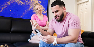 Jenna Fireworks and Peter Green in My NOT So Subtle Stepsis, Scene #01 from 